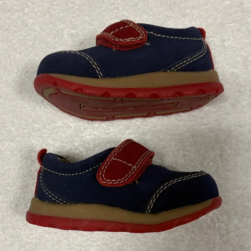 Gymboree Navy and Red Baby Walkers vintage Y2K nwt